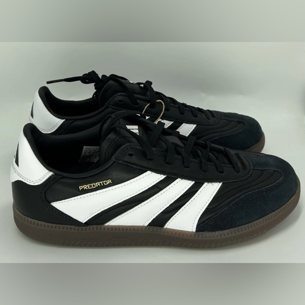 New Adidas Predator Freestyle Low Size 10.5 Men’s Shoes Black White Style ID3833